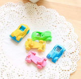 3D Designer Cute Car Shaped Rubber Pencil Eraser (1 N)