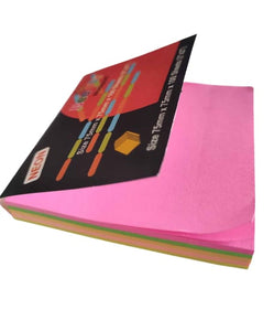 Bee Fly Post it Color Sticky Notepad (3"x3") (100 Sheets, Colors May Vary)