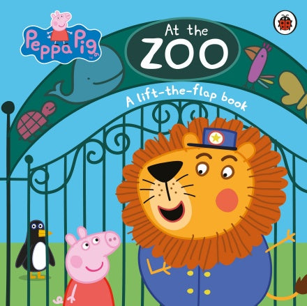 Peppa Pig: At the Zoo: A lift-the-flap book by NA