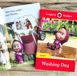 Masha and the Bear: Washing Day - Ladybird Readers Level 1